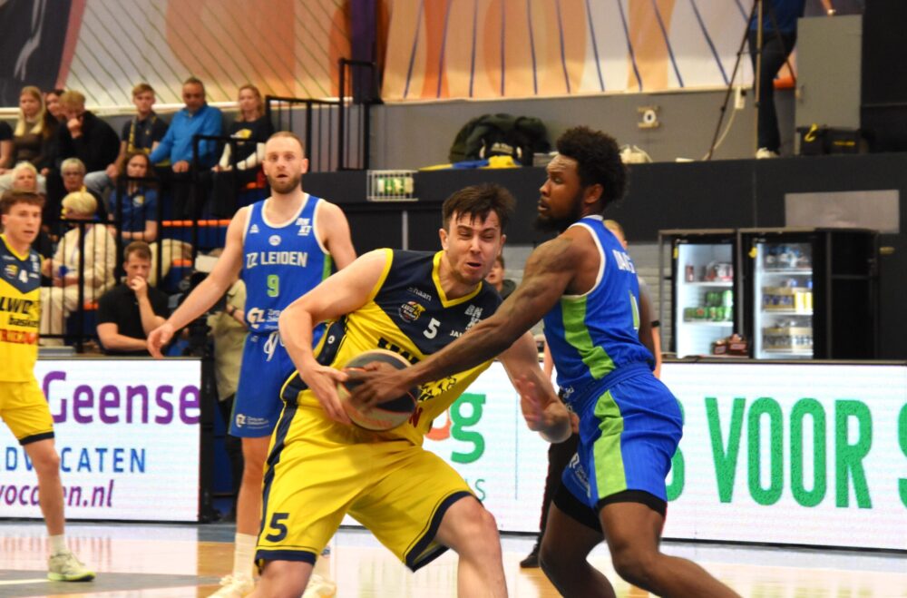 LWD Basket in nagelbijter langs ZZ Leiden