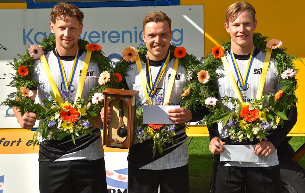 Bergsma, Postma en Leijenaar winnen vf in Franeker