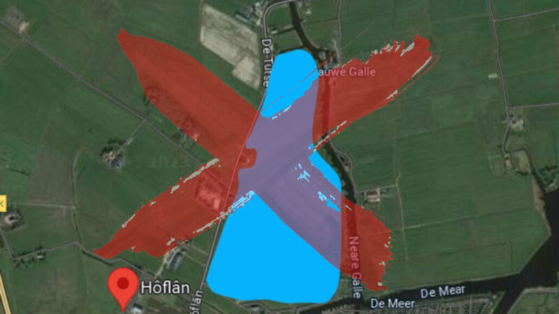 Grootschalig recreatiepark bij Grou van de baan – mogelijk kleinschalig alternatief