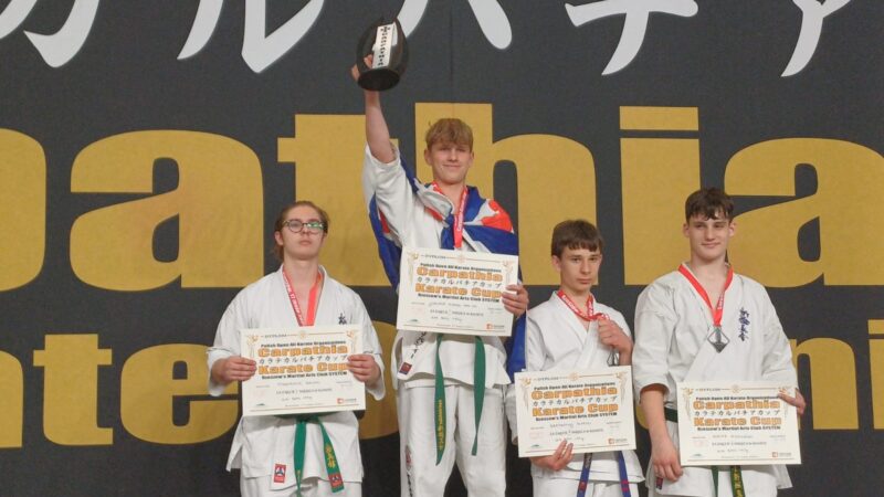 Jurgen van Ee wint karategoud in Polen