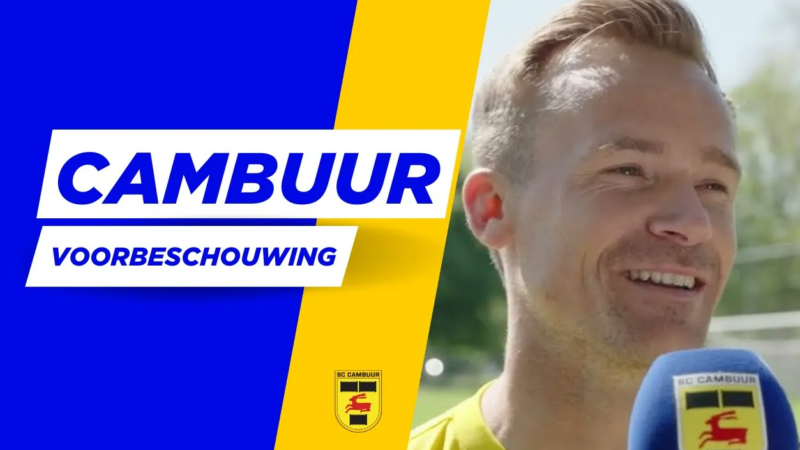 VIDEO: Cambuur wil met vertrouwen de play-offs in