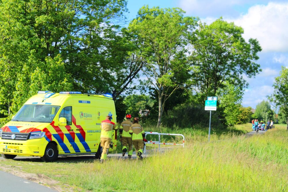 Hek verwijderd voor spoedeisende hulp in Jelsum