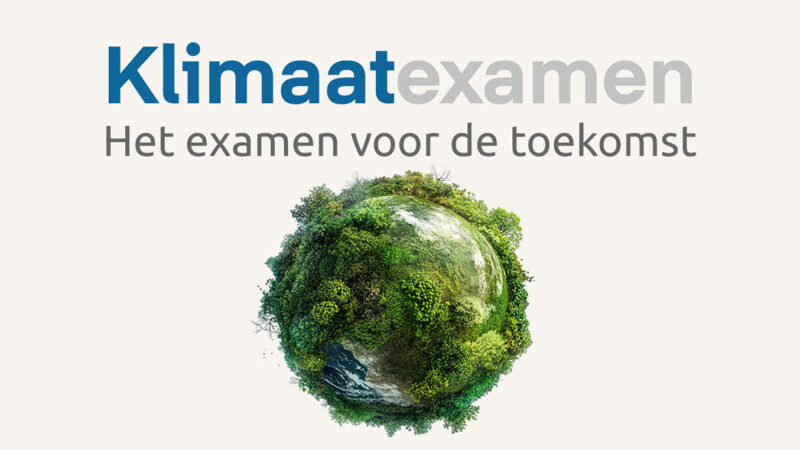 Klimaatkennis testen tijdens het Klimaatexamen 2025