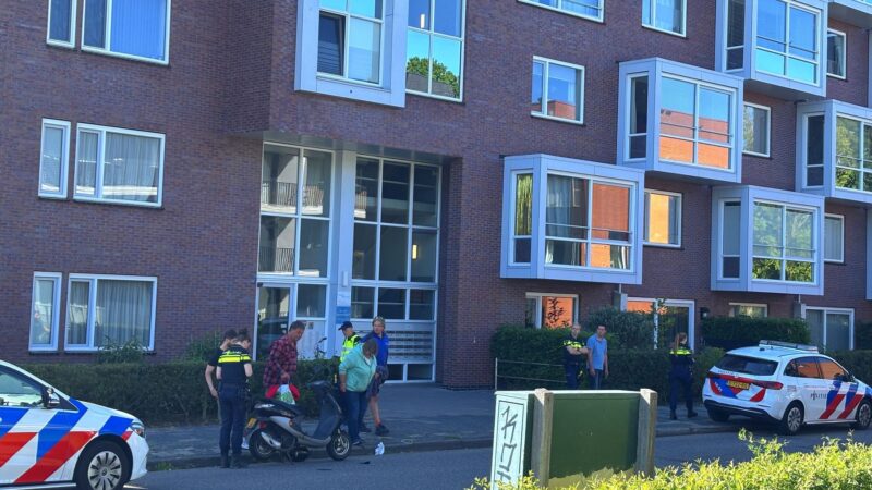 Scooterrijder gewond na val in Leeuwarden