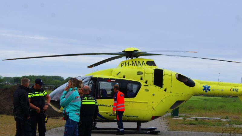 Traumateam ingezet voor ernstig ongeval op het water in Leeuwarden