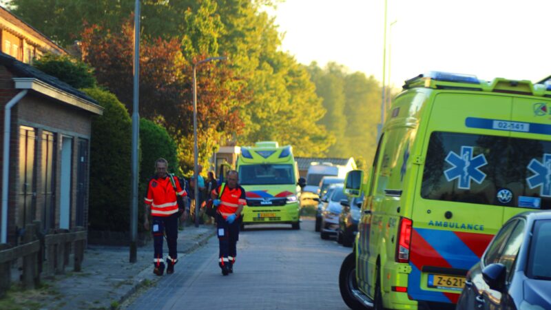 Traumateam assisteert bij medische noodsituatie in Lekkum