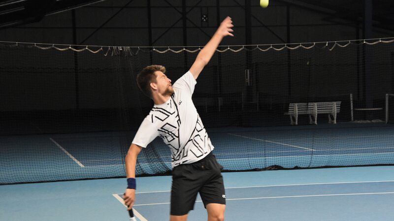 Sander Arends klaar op Wimbledon