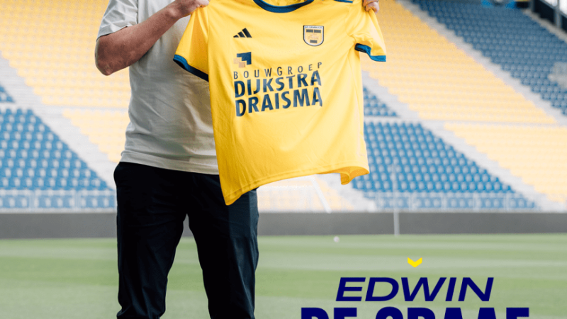 Edwin de Graaf nieuwe assistent-trainer bij SC Cambuur