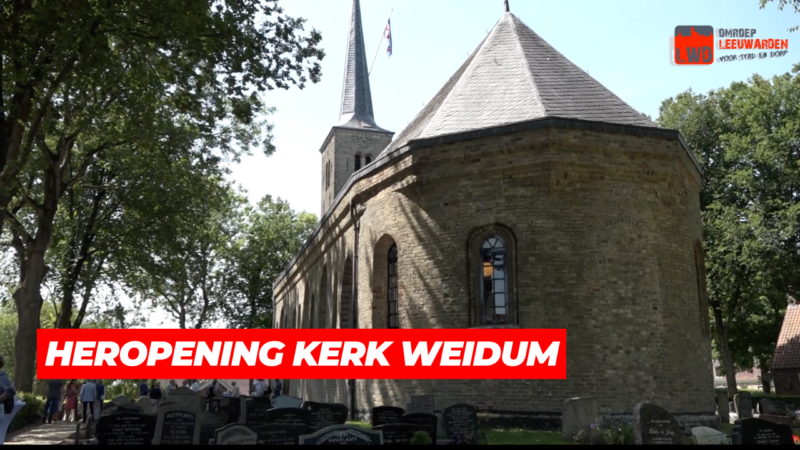 VIDEO: Heropening Johanneskerk Weidum
