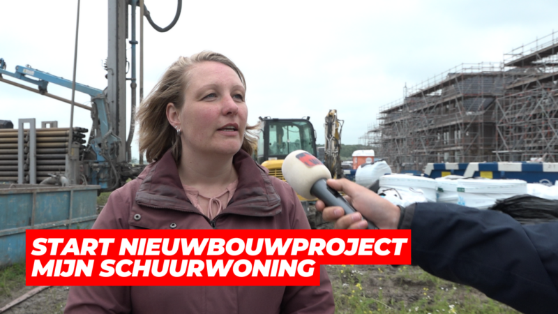 Start bouw project Mijn Schuurwoning in De Zuidlanden