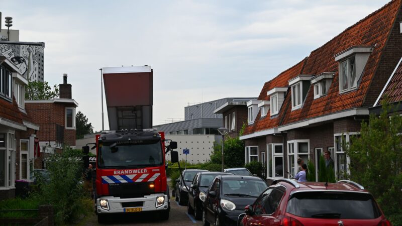 Schuurbrand snel onder controle in Leeuwarden