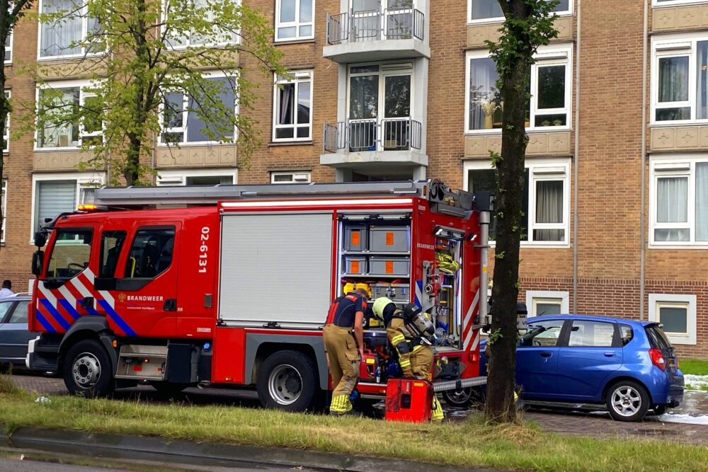 Keukenbrand in woning aan Pieter Stuyvesantweg snel onder controle