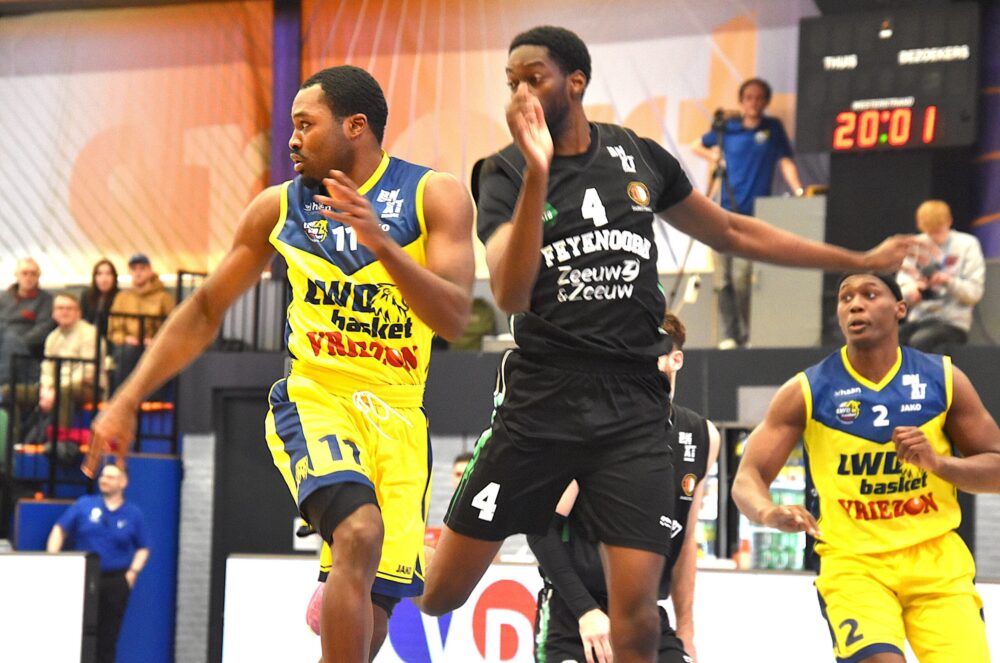 Christhoper Maidoh nieuwe center bij LWD Basket