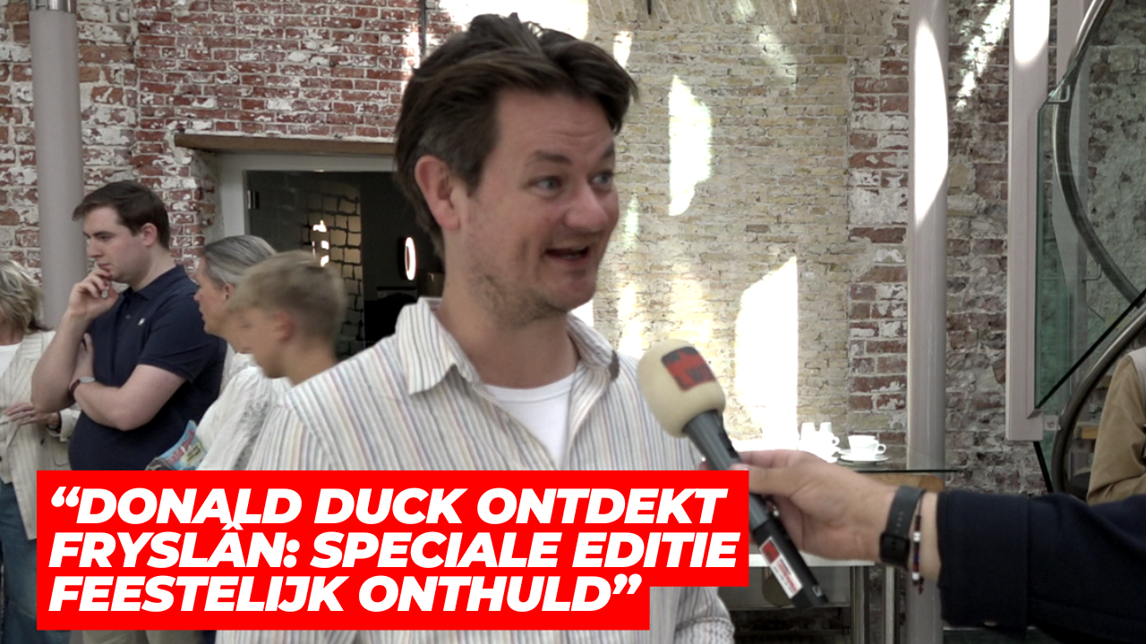VIDEO: Donald Duck ontdekt Fryslân: speciale editie feestelijk onthuld
