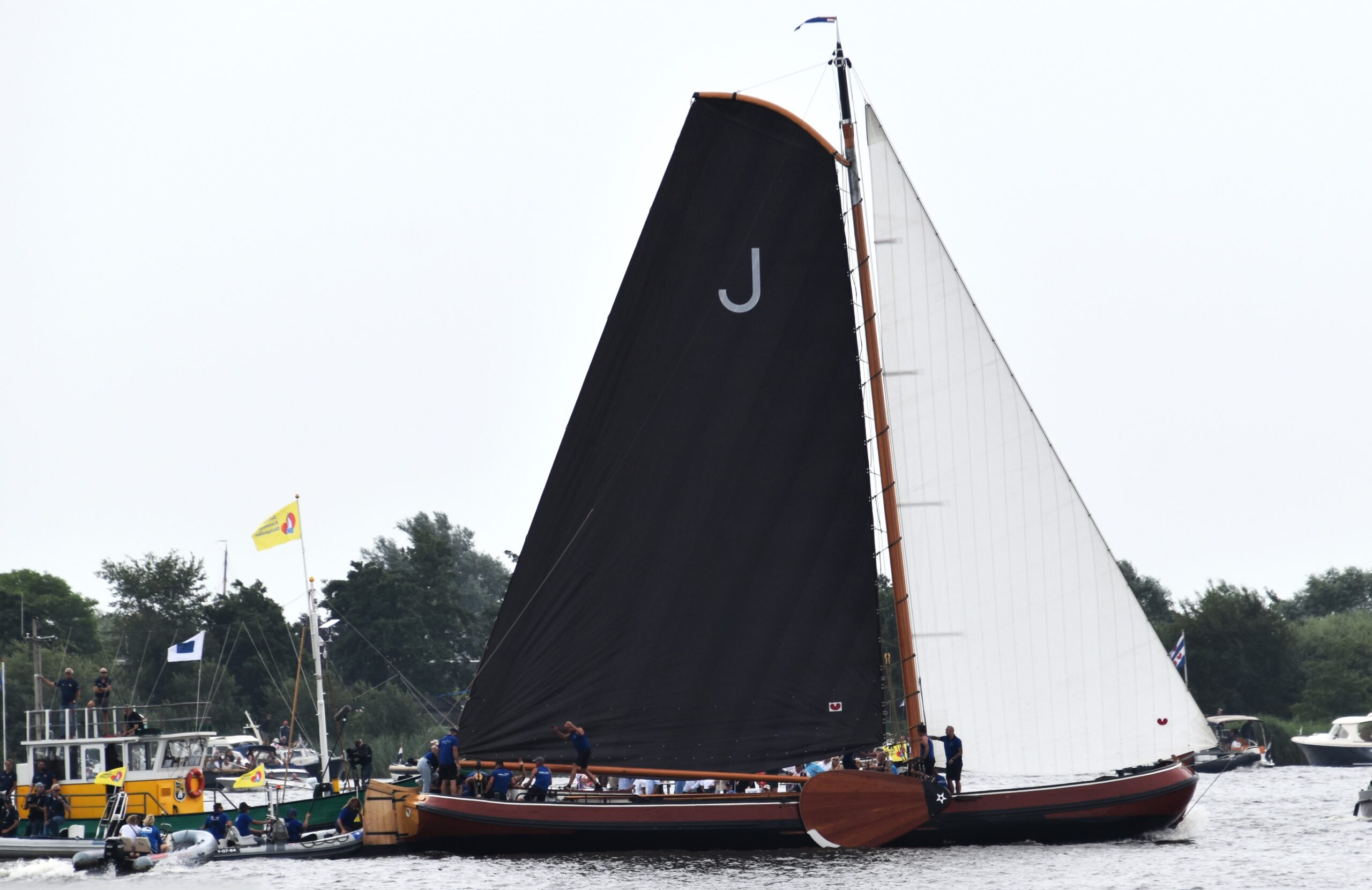Tweede dagzege Joure na chaotisch zeilen op Terhorne