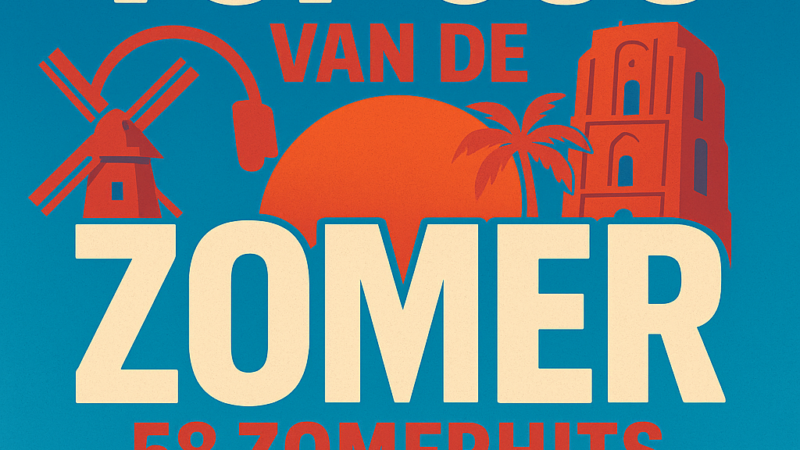 Stem nu voor de Top 058 van de Zomer bij Omroep Leeuwarden
