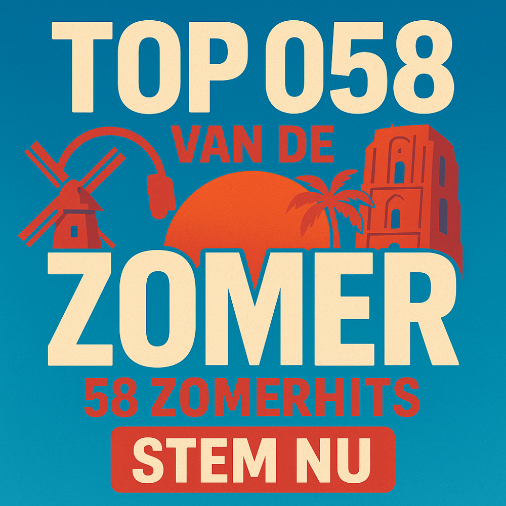 Stem nu voor de Top 058 van de Zomer bij Omroep Leeuwarden
