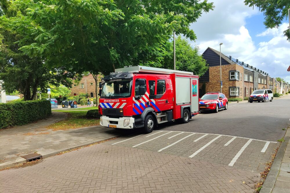 Gaslucht in woning aan Huizumerlaan