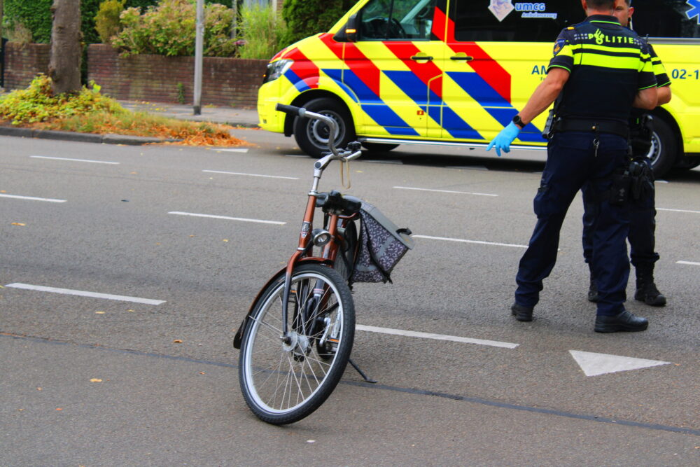 Fietsster gewond bij aanrijding