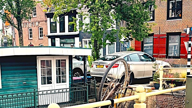 Zo kan je het fietske ook parkeren