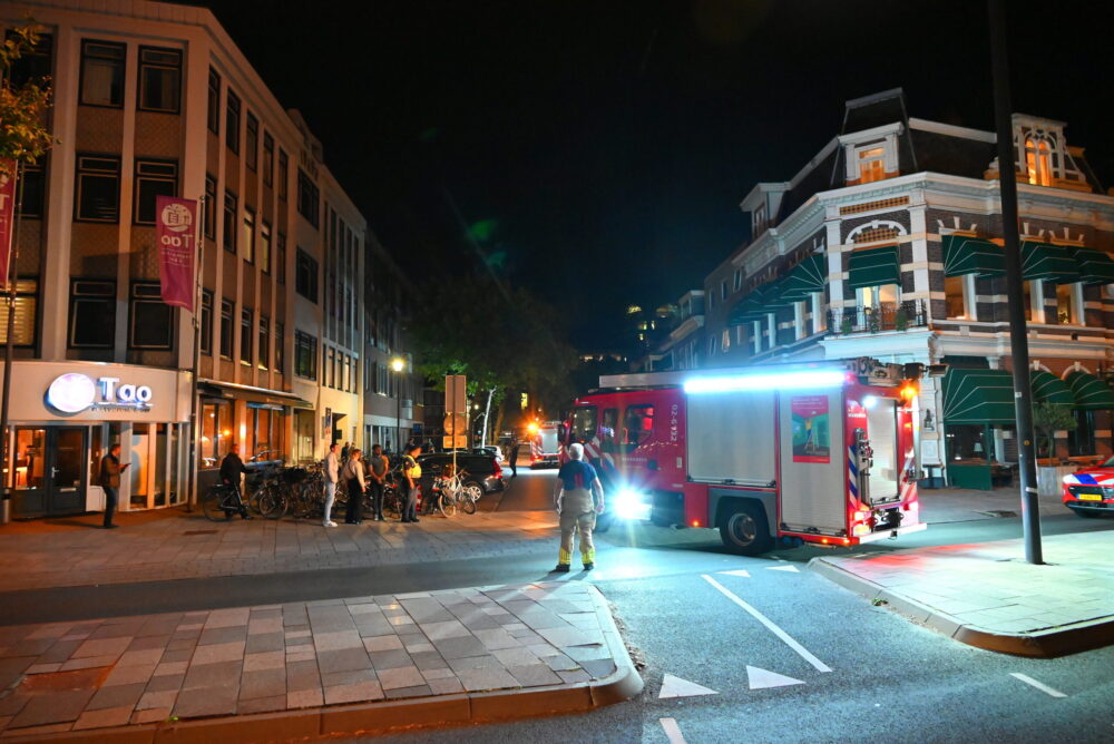 Brand in restaurant aan Stationsweg