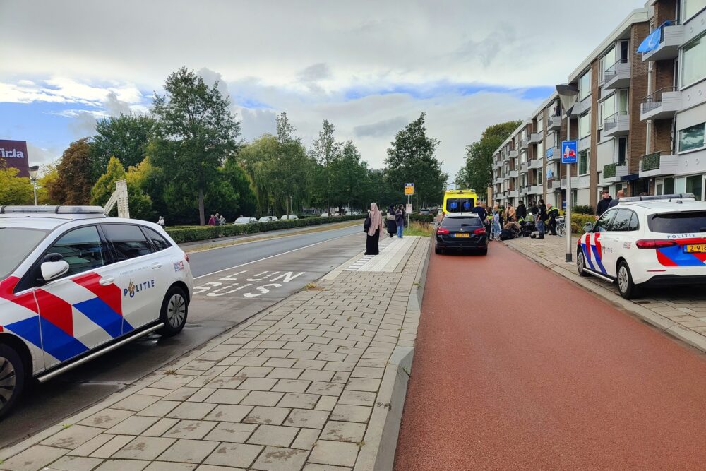 Voetganger gewond bij aanrijding met scooter