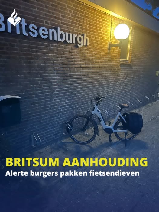 Oplettende inwoners van Britsum pakken fietsendieven
