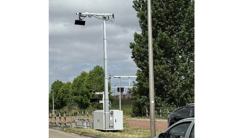 Focusflitser aan de Overrijsselselaan in Leeuwarden: 187 bekeuringen in 3 weken