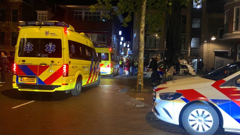 Gewonde bij steekpartij op het Ruiterskwartier in Leeuwarden