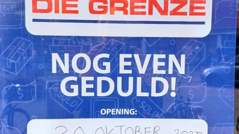 Opening Die Grenze in Leeuwarden: gratis goed gevulde boodschappentas voor eerste 79 klanten