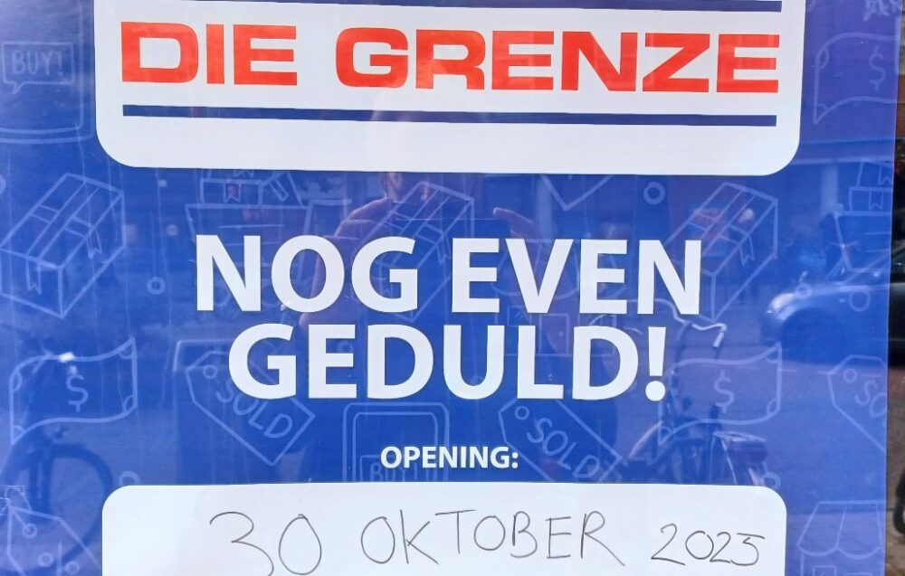 Goedkope discounter “Die Grenze” in Leeuwarden opent op 30 oktober
