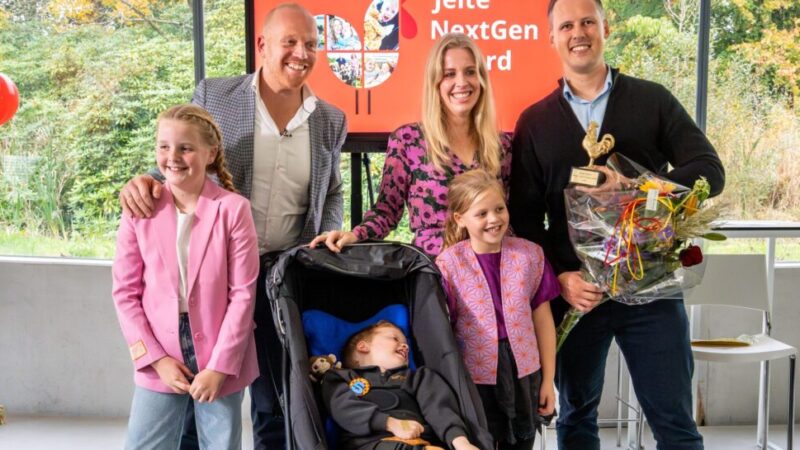 Terminaal zieke Jelte de Haan (5) uit Leeuwarden realiseert grootste metabole onderzoeksprijs ooit