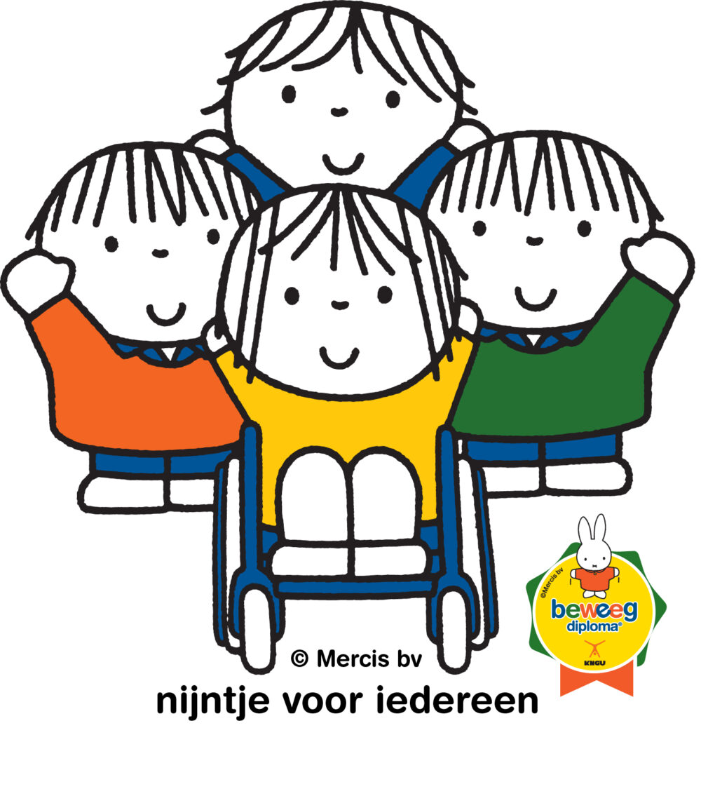 Nijntje Beweegdiploma bij Lionitas nu ook voor kinderen met handicap