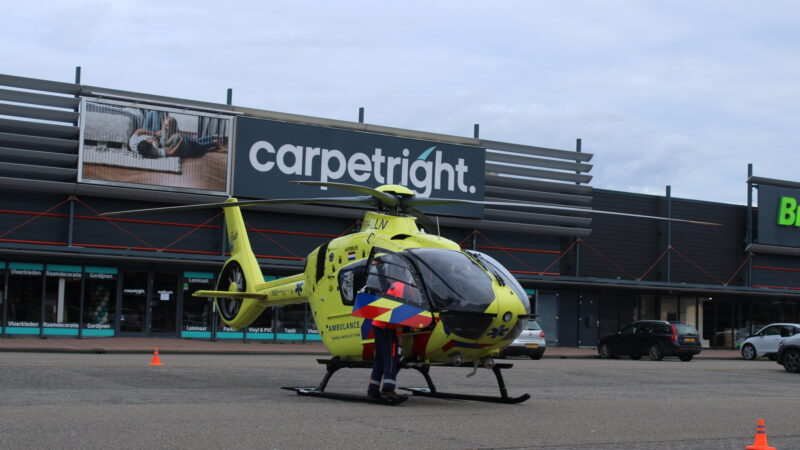 Traumahelikopter ingezet bij medische noodsituatie in Leeuwarden