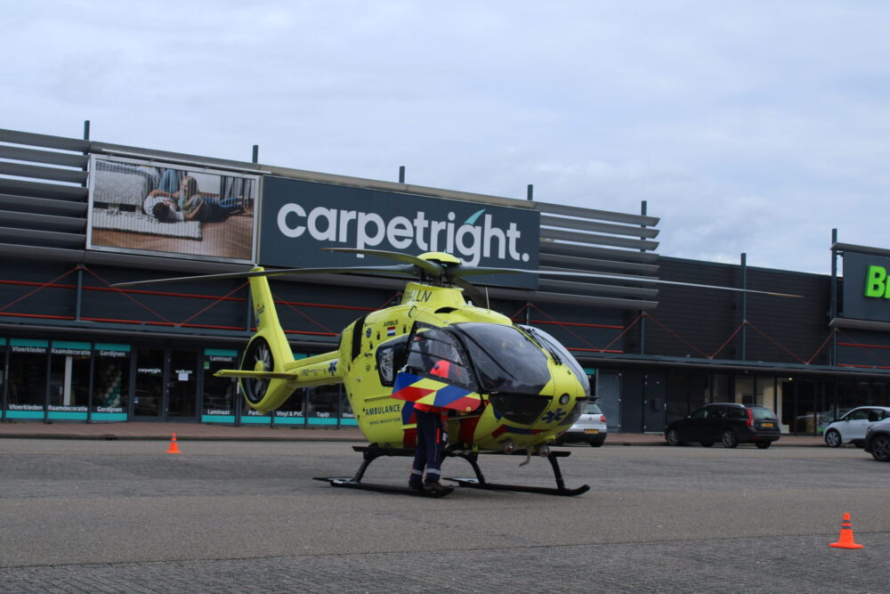 Traumahelikopter ingezet bij medische noodsituatie in Leeuwarden