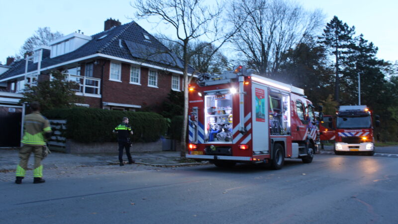 Brandweer rukte massaal uit voor melding woningbrand
