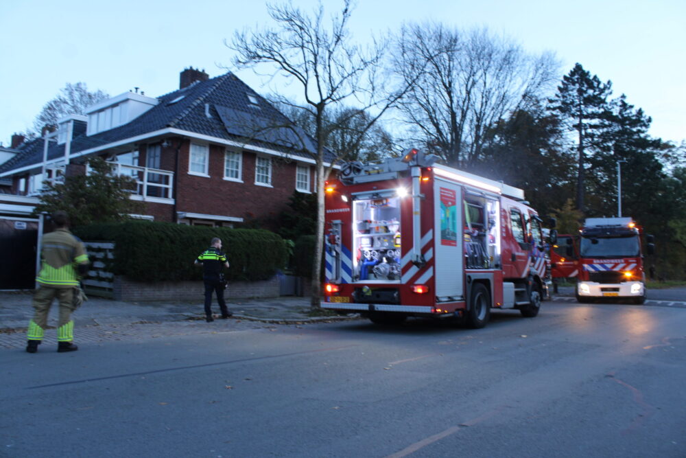 Brandweer rukte massaal uit voor melding woningbrand
