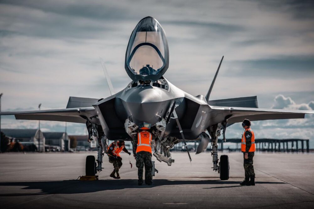 F-35’s van Vliegbasis Leeuwarden trainen in de Verenigde Staten
