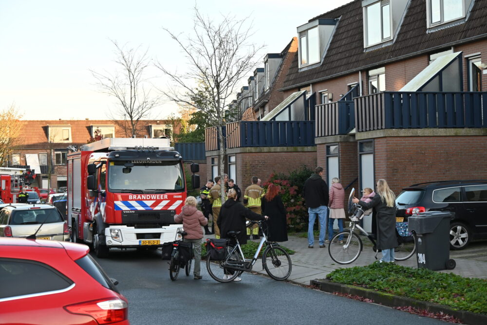 Droogkokende pan zorgt voor brandweerinzet in Leeuwarden