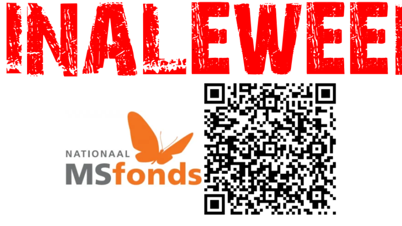 3de Finaleweek in teken voor MS Fonds
