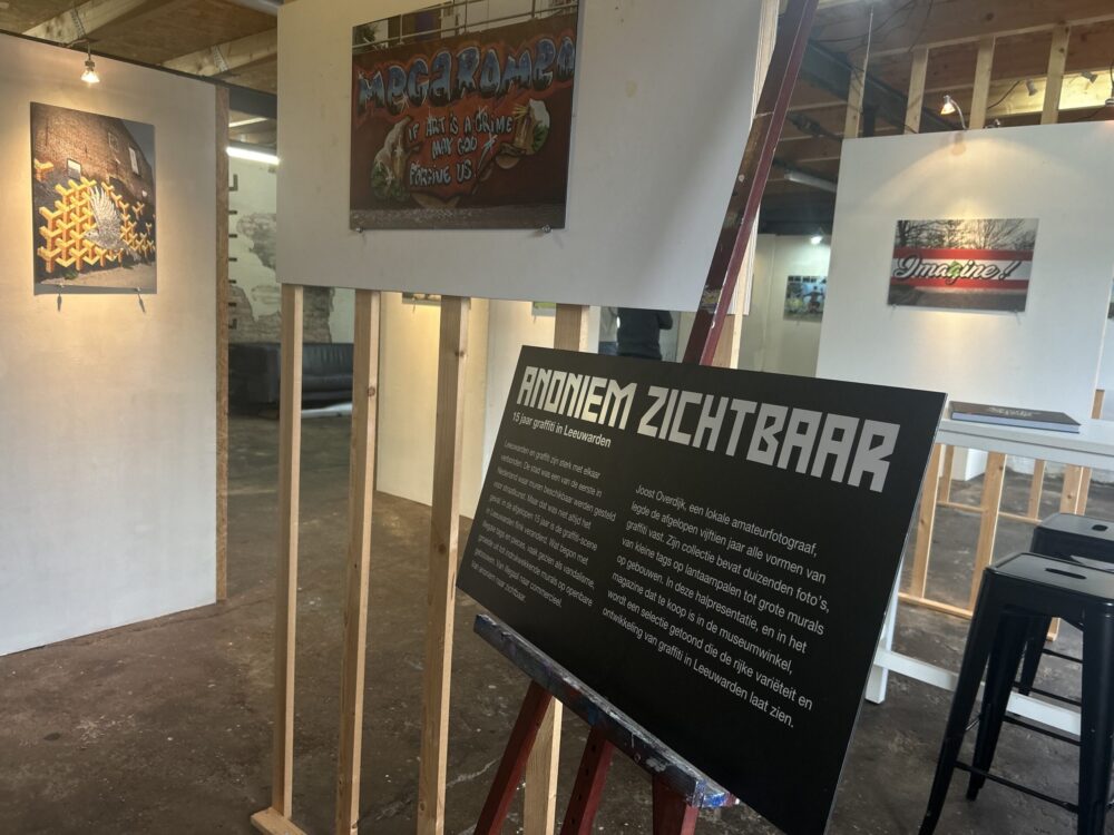 VIDEO: Straatkunst uit Leeuwarden tijdelijk te gast in Ferwert