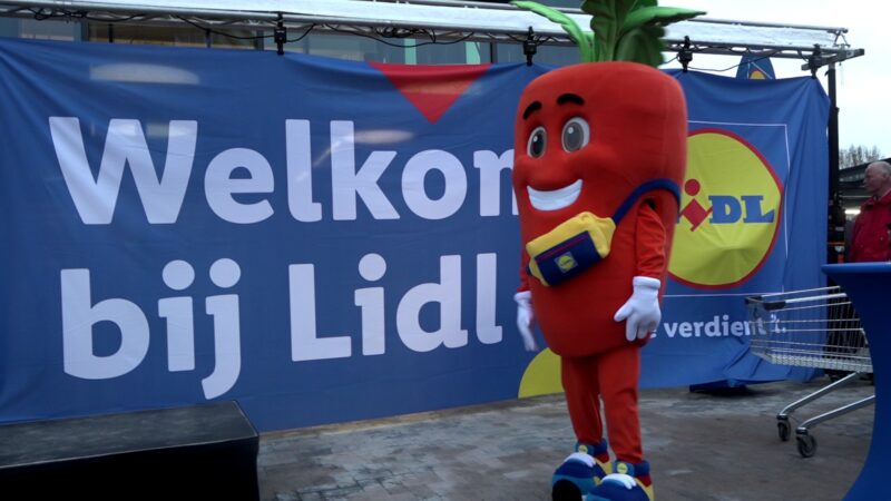 VIDEO: Nieuwe locatie Lidl Leeuwarden geopend