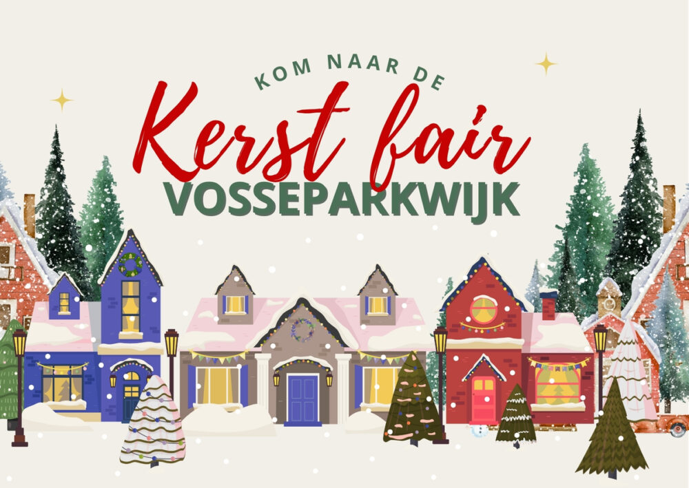 Muziek, warmte en saamhorigheid in de Vosseparkwijk van 12 t/m 14 december 2025