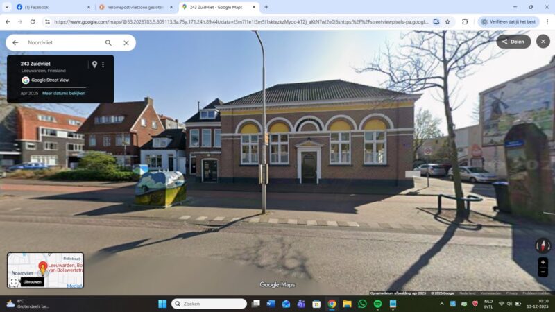 Heroïnebehandelunit op het Zuidvliet verhuisd naar pand VNN op de Oostergoweg