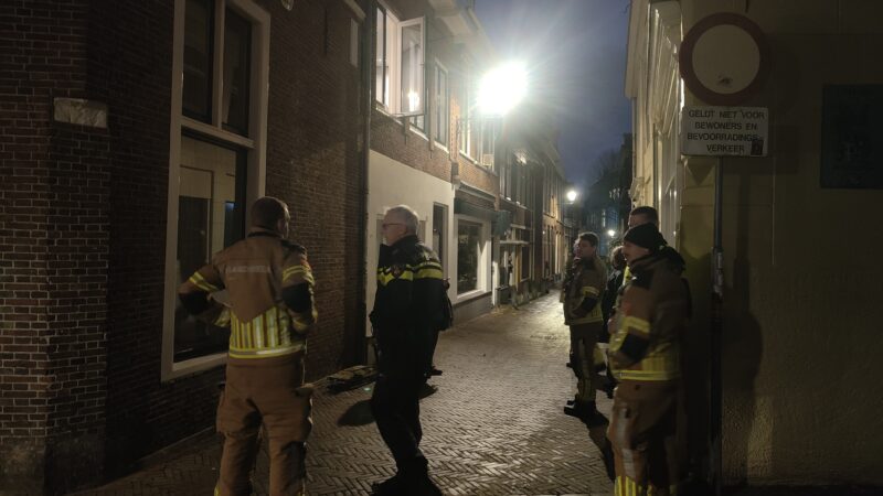 Vreemde lucht leidt tot inzet brandweer in Leeuwarden