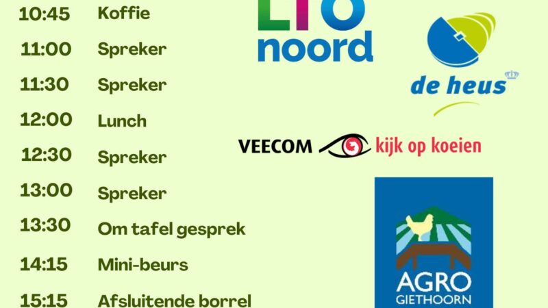 Van Hall Larenstein organiseert symposium over efficiëntie in de agrarische sector