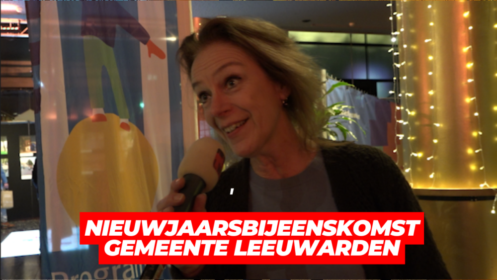 VIDEO: Nieuwjaarsbijeenskomst gemeente Leeuwarden