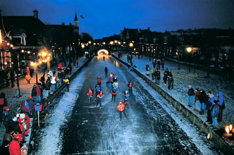 29e winter op rij zonder Elfstedentocht
