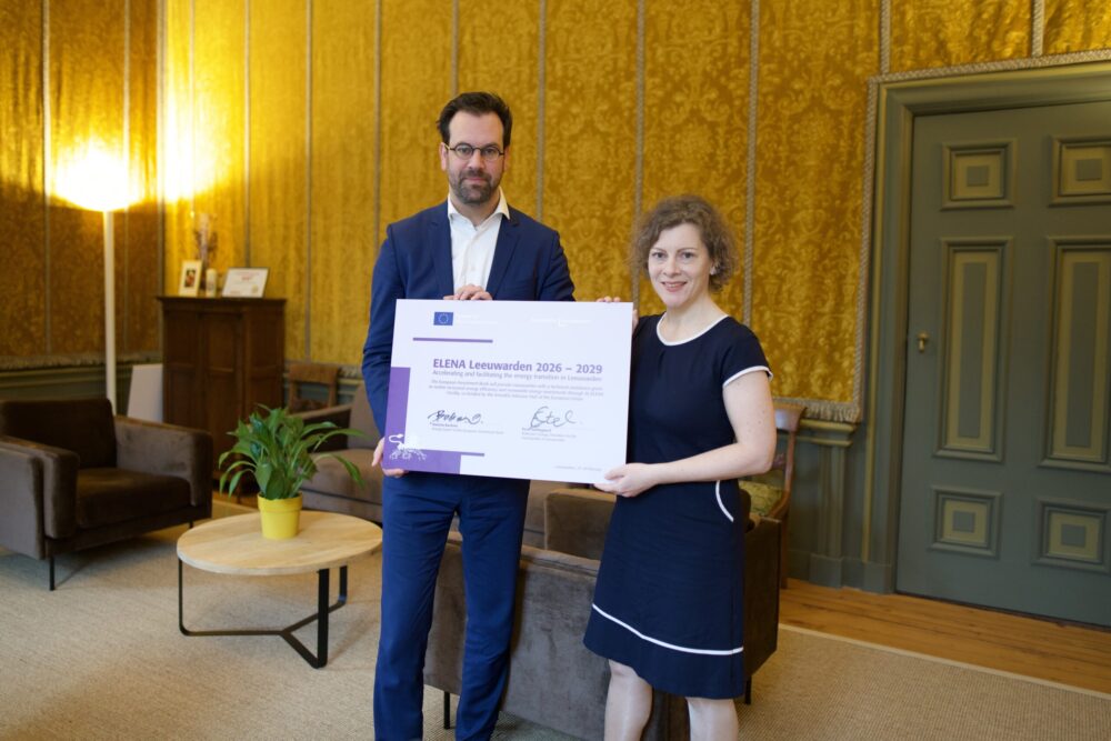 Europese subsidie van €2 miljoen voor Leeuwarder energieprojecten