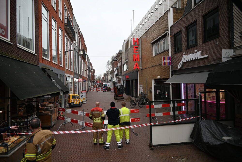 Gasleiding geraakt in Leeuwarden: deel Ruiterskwartier afgesloten